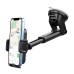 Car Phone Holder Phone Holder With Strong Suction Cup 2-in-1 Phone Holder Dashboard/Windshield Hands-Free For All Mobile Phones