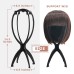 Wig Stand Wig Head Stand for Multiple Wigs Black 3 Pack