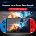 X12 Plus Handheld Game Console, 7.1 Inch HD Screen Portable Audio Video Player, Double Rocker Handheld Retro Game Console, Built-in10000+ Free Games