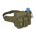 Men's Crossbody Bag Fanny Pack Chest Bag Belt Bag Nylon Outdoor Daily Buckle Zipper Print Adjustable Durable Anti-Shock Solid Color Color Block Plain CP Color Jungle camouflage ArmyGreen