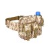 Men's Crossbody Bag Fanny Pack Chest Bag Belt Bag Nylon Outdoor Daily Buckle Zipper Print Adjustable Durable Anti-Shock Solid Color Color Block Plain CP Color Jungle camouflage ArmyGreen