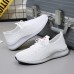 Men's Sneakers Flyknit Shoes White Shoes Running Walking Sporty Casual Outdoor Daily Tissage Volant Breathable Comfortable Slip Resistant Lace-up Black White Summer Spring