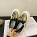 Women's Sneakers Platform Sneakers Daily Cartoon Color Block Flat Heel Round Toe Casual Canvas Loafer Black Yellow Beige