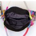 Women's Crossbody Bag Shoulder Bag Hobo Bag Cowhide Daily Holiday Tassel Zipper Color Block Flower Rainbow