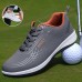 Men's Sneakers Sporty Look Running Golf Walking Sporty Casual Outdoor Daily EVA Breathable Comfortable Slip Resistant Lace-up Black White Blue Slogan Spring Fall