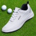 Men's Sneakers Sporty Look Running Golf Walking Sporty Casual Outdoor Daily EVA Breathable Comfortable Slip Resistant Lace-up Black White Blue Slogan Spring Fall