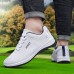 Men's Sneakers Sporty Look Running Golf Walking Sporty Casual Outdoor Daily EVA Breathable Comfortable Slip Resistant Lace-up Black White Blue Slogan Spring Fall