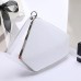 Women's Evening Bag Polyester Wedding Party Glitter Chain Solid Color Glitter Shine Silver Black White