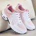 Women's Sneakers Platform Sneakers Outdoor Daily Color Block Summer Flat Heel Round Toe Fashion Sporty Casual Running Walking Tissage Volant Lace-up Black Pink Blue