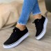 Women's Sneakers Plus Size White Shoes Outdoor Daily Solid Color Solid Colored Summer Lace-up Flat Heel Round Toe Sporty Casual Walking PU Lace-up Dark Brown Black White