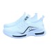 Men's Sneakers Casual Shoes Sporty Look Flyknit Shoes White Shoes Sporty Casual Outdoor Daily Tissage Volant Breathable Comfortable Slip Resistant Lace-up Black White Summer