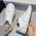 Men's Sneakers Retro White Shoes Walking Casual Daily Leather Comfortable Booties / Ankle Boots Loafer White Gray Spring Fall