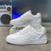 Men's Sneakers Retro White Shoes Walking Casual Daily Leather Comfortable Booties / Ankle Boots Loafer White Gray Spring Fall