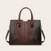 Women's Handbag Bag Set Shoulder Bag PU Leather Office Holiday Zipper Large Capacity Waterproof Durable Solid Color Light Brown Black Beige