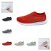 Women's Sneakers Slip-Ons Bling Bling Shoes Plus Size Flyknit Shoes Outdoor Daily Solid Color Rhinestone Flat Heel Round Toe Sporty Casual Running Glitter Loafer Almond Black White