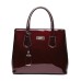 Women's Handbag Bag Set Key Bag Handbag PU Leather 2 Pieces Office Daily Date Waterproof Solid Color Wine Black Blue