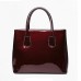 Women's Handbag Bag Set Key Bag Handbag PU Leather 2 Pieces Office Daily Date Waterproof Solid Color Wine Black Blue