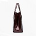 Women's Handbag Bag Set Key Bag Handbag PU Leather 2 Pieces Office Daily Date Waterproof Solid Color Wine Black Blue