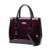 Women's Handbag Bag Set Key Bag Handbag PU Leather 2 Pieces Office Daily Date Waterproof Solid Color Wine Black Blue