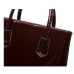 Women's Handbag Bag Set Key Bag Handbag PU Leather 2 Pieces Office Daily Date Waterproof Solid Color Wine Black Blue