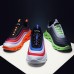 Men's Sneakers Comfort Shoes Running Walking Vintage Sporty Casual Outdoor Daily Leather Warm Height Increasing Comfortable Lace-up Gray Green Black orange White Red Winter