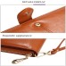 Women's Wallet Credit Card Holder Wallet PU Leather Shopping Daily Zipper Lightweight Durable Anti-Dust Solid Color Wine Dark Brown Black