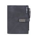 Women's Wallet PU Leather Daily Office & Career Embossed Solid Color Dark Brown Wine Black