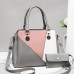 Women's Handbag Crossbody Bag Bag Set Boston Bag PU Leather New Year Daily Holiday Zipper Large Capacity Durable Multi Carry Color Block Patchwork Earth Yellow Black Pink