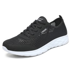 Men's Shoes Sneakers Plus Size Running Walking Casual Daily Mesh Breathable Lace-up Black Royal Blue Light Grey Summer