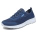 Men's Shoes Sneakers Plus Size Running Walking Casual Daily Mesh Breathable Lace-up Black Royal Blue Light Grey Summer