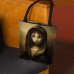 Women's Tote Shoulder Bag Canvas Tote Bag Polyester Shopping Holiday Print Large Capacity Foldable Lightweight Cat 3D Rainbow