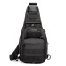 Tactical Sling Shoulder Chest Bag 16L Military Molle Waterproof Multi-Functional Crossbody Shoulder Backpack Handbag For Hiking Walking Bike Riding Camping Outdoor Sports