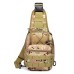 Tactical Sling Shoulder Chest Bag 16L Military Molle Waterproof Multi-Functional Crossbody Shoulder Backpack Handbag For Hiking Walking Bike Riding Camping Outdoor Sports