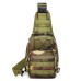 Tactical Sling Shoulder Chest Bag 16L Military Molle Waterproof Multi-Functional Crossbody Shoulder Backpack Handbag For Hiking Walking Bike Riding Camping Outdoor Sports