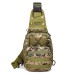 Tactical Sling Shoulder Chest Bag 16L Military Molle Waterproof Multi-Functional Crossbody Shoulder Backpack Handbag For Hiking Walking Bike Riding Camping Outdoor Sports