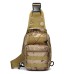 Tactical Sling Shoulder Chest Bag 16L Military Molle Waterproof Multi-Functional Crossbody Shoulder Backpack Handbag For Hiking Walking Bike Riding Camping Outdoor Sports