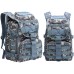 35 L Hiking Backpack Daypack Military Tactical Backpack Rain Waterproof Breathable Wearable Multifunctional Lightweight Outdoor Hunting Fishing Hiking Climbing Oxford Cloth ACU Color CP Color Jungle