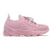 Women's Sneakers Slip-Ons Pink Shoes Plus Size Flyknit Shoes Outdoor Daily Solid Color Flat Heel Round Toe Sporty Casual Minimalism Running Walking Tissage Volant Lace-up Light Blue Black White