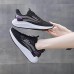 Women's Sneakers Flyknit Shoes Daily Solid Color Lace-up Flat Heel Round Toe Sporty Casual Walking Tissage Volant Lace-up Black Pink Green