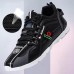 Men's Sneakers Comfort Shoes Walking Casual Outdoor Daily Mesh Breathable Comfortable Slip Resistant Lace-up Black White Color Block Summer