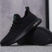 Men's Sneakers Flyknit Shoes Comfort Shoes Fitness & Cross Training Shoes Walking Sporty Casual Outdoor Daily Tissage Volant Breathable Comfortable Slip Resistant Lace-up Black Summer Spring