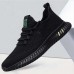 Men's Sneakers Flyknit Shoes Comfort Shoes Fitness & Cross Training Shoes Walking Sporty Casual Outdoor Daily Tissage Volant Breathable Comfortable Slip Resistant Lace-up Black Summer Spring