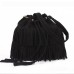 stylish fashionable womens cross-body shoulder bag faux suede fringe tassels crossbody bags for women trend