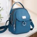 Women's Handbag Crossbody Bag Dome Bag Nylon Shopping Daily Buckle Zipper Adjustable Large Capacity Lightweight Solid Color Sapphire blue. Haze blue. Dark green.