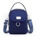 Women's Handbag Crossbody Bag Dome Bag Nylon Shopping Daily Buckle Zipper Adjustable Large Capacity Lightweight Solid Color Sapphire blue. Haze blue. Dark green.