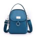 Women's Handbag Crossbody Bag Dome Bag Nylon Shopping Daily Buckle Zipper Adjustable Large Capacity Lightweight Solid Color Sapphire blue. Haze blue. Dark green.