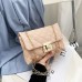 Women's Handbag Crossbody Bag Shoulder Bag Mobile Phone Bag PU Leather Office Daily Buckle Adjustable Large Capacity Waterproof Solid Color Black White Beige