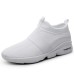 Men's Trainers Athletic Shoes White Shoes Running Walking Sporty Classic Casual Outdoor Daily Mesh Black White Red Summer Spring Fall