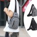 Casual Men's Chest Bag Business Slant Crossbody Shoulder Bag Messenger Bag Nylon Canvas Fashion Waist Bag Outdoor Sports Brand Shoulder Bag