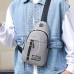 Casual Men's Chest Bag Business Slant Crossbody Shoulder Bag Messenger Bag Nylon Canvas Fashion Waist Bag Outdoor Sports Brand Shoulder Bag